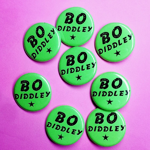 Bo Diddley Pin