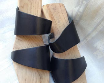 Wooden Sandals Trippen Almost New Site 40