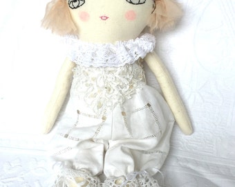 Vintage-Style Ragdoll - Gifts for Women - Baby Shower - Nursery Decor Girls - Soft Doll - Gifts for Girls - Home Decor Doll