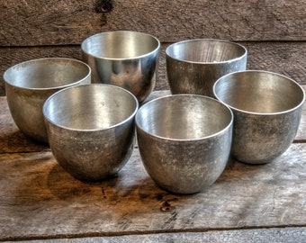 Vintage Stieff Pewter Jefferson Cups