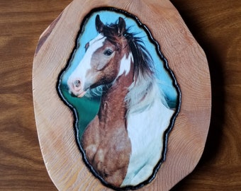 Horse wall hanging