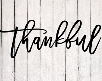 Thankful SVG| Thankful svg Design | Monogram svg Files | Silhouette Files | Cricut Files | SVG Cut Files | PNG Files