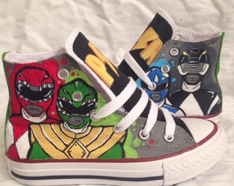 Power ranger kids/toddler converse