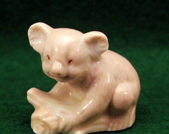 Koala Bear Miniature Figurine Porcelain Animal Collectible T