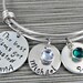 The Best Moms Get Promoted To Grandma Bangle / Charm Bangle Bracelet / Adjustable bangle / Gift for Grandma, Mom, Nana, Meme