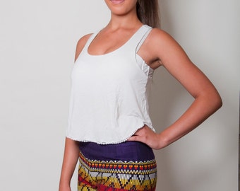 Boho woven shorts