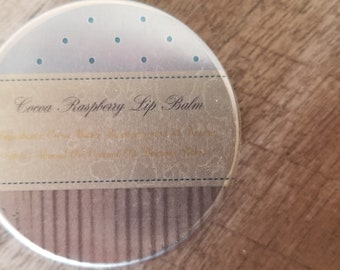 Cocoa Butter Raspberry Lip Balm