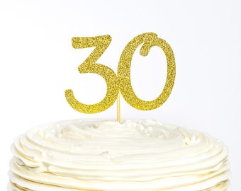 Custom Numeral Birthday Glitter Cake Topper, Cake Topper, Glitter Cake Topper, Birthday Cake Topper, Number Cake Topper, Birthday Topper