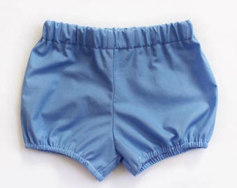 Periwinkle Bloomers / Bloomers / Baby Bloomers / Cotton Baby Bloomers / Bubble Shorts