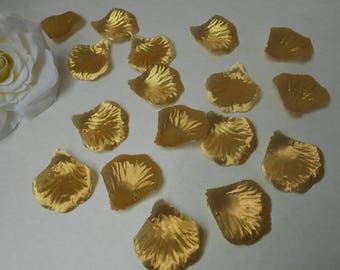 Petal rose - gold - 250 petals set