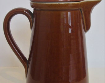 1950's Denby Stoneware Coffee Pot