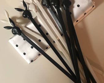 Playboy swizzle sticks