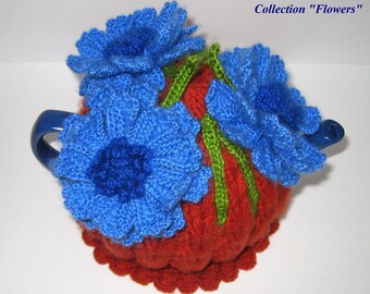Tea cozy. Teapot cosy. Tea cosy. Knitted Tea Cosy. Crochet Tea Cozy. Tea Party. Tea Gifts.Present for tea fans.
