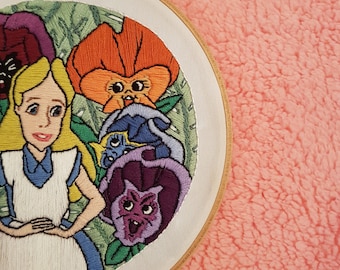 Alice and friends 8 inch hoop