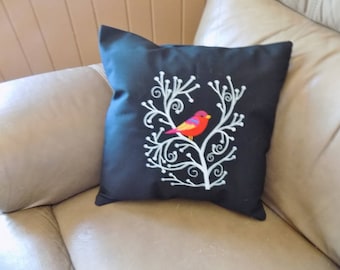 Birds 1 Toss Pillow