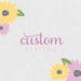 Custom Order for C Romriell Stickers for Erin Condren Life Planner, Plum Paper, or Mambi Happy Planner
