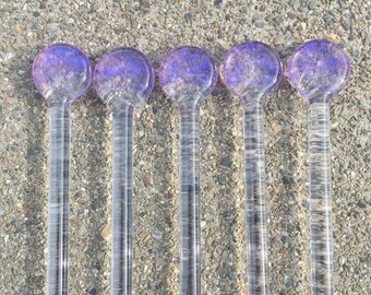High End Drink Stir Sticks 5 piece housewares set by OceanBeachGlass