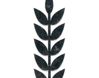 Garland of leaves - decorative mirror
