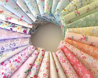 PREORDER! Lecien Flower Fields | Fat Quarter | Fat Quarter Bundle | Quilt Fabric | Precut | Fabric Bundle | Quilting Cotton | Quilting
