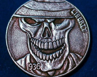 Hobo Nickel 1937 -D 3-legged Buffalo NICKEL COPY COIN 4