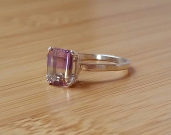Ametrine Ring Size 8