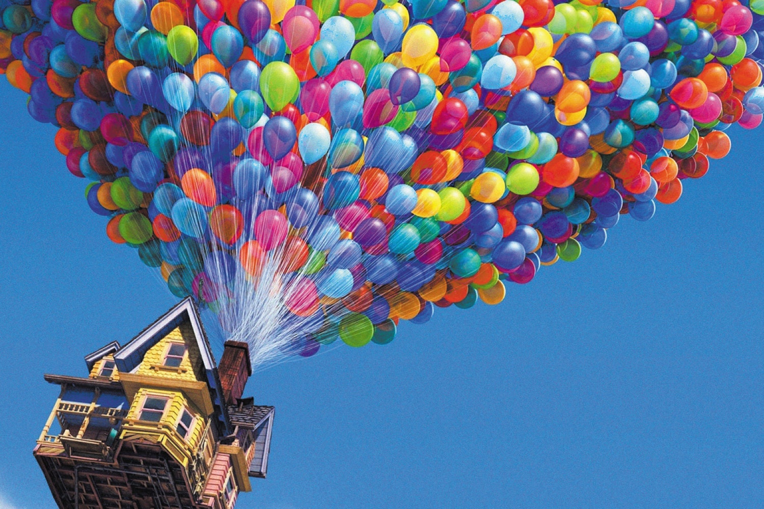 Disney's Up Flying House Wall Mural