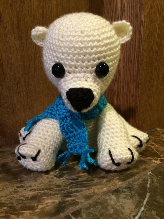 Items similar to Polar Bear Crochet Pattern on Etsy