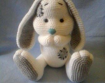 Bunny nose blue tutorial