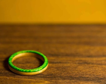 Recycled skateboard Ring