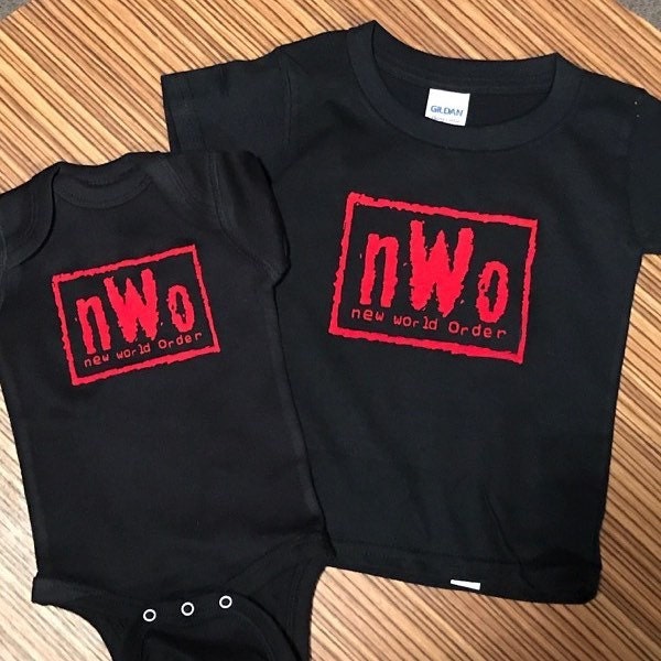 NWO Bodysuit NWO Shirt New World Order Shirt WWE Wrestling