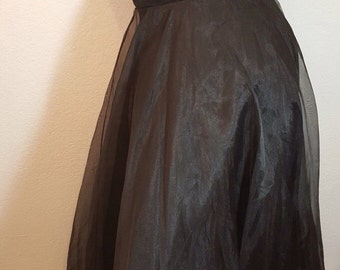 FREE SHIPPING 1950 Organza Gown