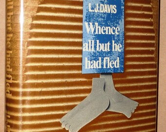 Whence All But He Had Fled 1968 L. J. Davis 1st Edition Hardcover HC w/ Dust Jacket DJ - Viking Press - Coming of Age