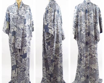 Vintage Silk Kimono