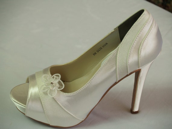 4 inch bridal heels