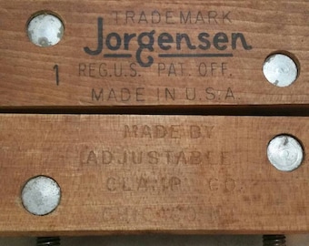 Vintage Jorgensen #1 Wood Clamp
