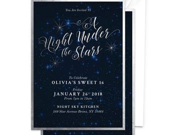 Night Of The Stars Invitations 3