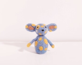 Mieko the periwinkle and yellow mouse