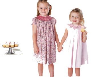 Childrens Corner Pattern / Smocked Dress Pattern / Smocked Bishop Pattern /Updated Pattern / Classic Bishop Pattern
