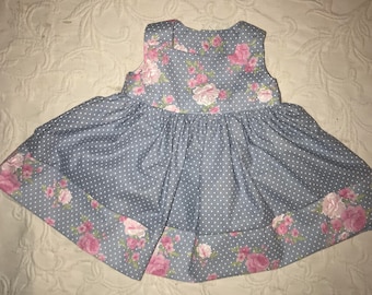 Infants baby girl sleeveless dress
