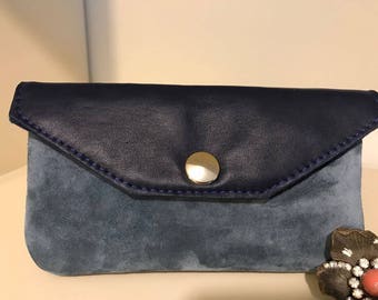 Leather sunglasses case. Leather glasses holder. Handmade glasses case.