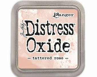 Tim Holtz Distress OXIDE INK by Ranger : Tattered Rose