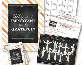 October {Come Follow Me} Why is it Important to Be Grateful? Teaching Package
