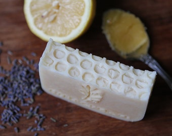 Buttermilk Manuka Honey soap, cold process soap, handmade soap