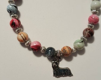 Yorkshire Terrier yorkie charm bracelet