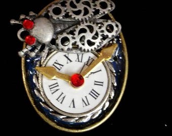 Buggy Time steampunk pendant