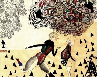 archival art print, with YOU i said