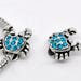 BULK 2pc Pkgs Crab Charms - Large Hole Beads - Tropical Jewelry Findings - Tropical Crab Charm Bead - Beach Crab Charm (SP14806, SP12305)