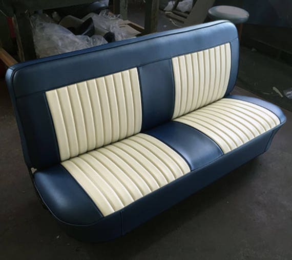 Pleats and bolsters Oh My Custom upholstery cover chevy c-10