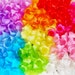 20 Pc 11mm Frosted Bell Flower Beads