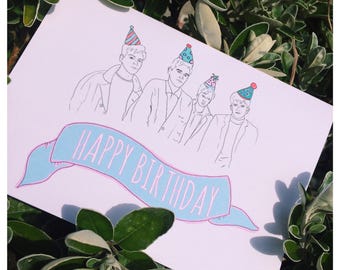 The Smiths Inspired Happy Birthday Card / 5 X 7